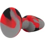 Анальная пробка Anos Tricolour Butt Plug With Suction Cup