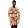 Комплект с маской Orion Bad Kitty Set Harness + Mask Black, XS