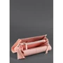 Жіноча сумка через плече BlankNote рожева (BN-BAG-7-pink-peach): Застібка Механічна