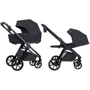 Универсальная коляска 3 в 1 Carrello Omega CRL-6545 Cosmo Black (CRL-6545 Cosmo Black): Материал колес полиуретан