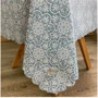 Скатерть Прованс Simfoni Lace on blue 136х136 см (4823093428096): Форма Квадратная