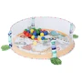Килимок для немовляти Baby Toys 023-72B-73B манеж, 3в1, кульки фото 7