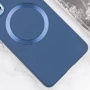 Чехол для телефонов TPU Case Bonbon Metal Style with MagSafe Cosmos Blue for Samsung A256 Galaxy A25 5G: Цвет синий