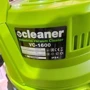 Строительный пылесос Cleaner VC-1600: Максимальная сила всасывания 2000 Вт