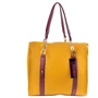 Жіноча дорожня сумка Laskara жовта (LK10241-yellow-purple): Країна виробник Чехія