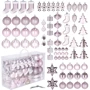 Набор елочных игрушек Springos d=4-6 см, h=4.5-10.5 см 77 шт CA0158: Производитель Springos