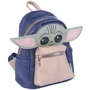 Рюкзак Cerda Mandalorian - The Child Blue Casual Fashion Faux-Leather Backpack