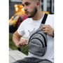 Чоловіча сумка-слінг Sambag Brooklyn сіра (83111060m): Країна виробник Украина