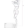 Бодистокинг Passion BS091 white