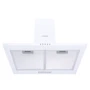 Вытяжка Minola HK 6214 WH 700 LED: Материал корпуса нержавеющая cталь