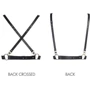 Портупея Bijoux Indiscrets MAZE - X Harness Black