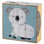 Дерев'яні кубики-пазл Viga Toys PolarB Звірята (44024) фото 10