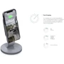 Зарядний пристрій Elements Magnetic Wireless Charger Desktop Thor Gray (E10569)