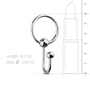 Уретральная вставка с кольцом Sinner Gear Unbendable - Sperm Stopper Solid