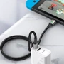 Кабель Baseus Cable USB-C to USB-C Zinc Magnetic 1.2m Black (CATXC-K01) фото 4