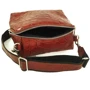 Женская сумка через плечо ARTiS Bags коричневая (1706 7012): Фактура Матовая, Тиснение