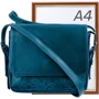 Женская сумка почтальонка Laskara синяя (LK-10245-turquois-snake): Страна производитель Чехия