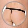 Мужские трусы SoftLine Thong 4433, S-L (black/white)