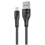 Кабель Proove USB Cable to microUSB Soft Silicone 2.4A 1m Black