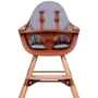 Подушка к стулу для кормления Childhome Evolu light grey (CHEVOSCNLG): Материал текстиль