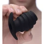 Малый анальный тоннель Hive Ass Tunnel Silicone Ribbed Hollow Anal Plug - Small