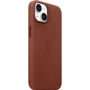 Чехол для iPhone Apple iPhone 14 Leather Case with MagSafe - Umber (MPP73ZE/A): Материалы кожа