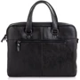 Мужская сумка мессенджер Giorgio Ferretti черная (SHIGF2018852-black): Фактура Матовая, Гладкая