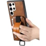 Чохол для телефона Epik Leather Case Wallet and Straps Brown для Samsung S928 Galaxy S24 Ultra: Тип накладка на заднюю часть
