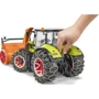 Машинка іграшкова Bruder Трактор Claas Axion 950 для прибирання снігу (03017): Матеріал пластмасса