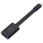 Адаптер Dell Adapter USB-C to DisplayPort Black (470-ACFC): Цвет черный