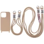 Чехол для iPhone TPU Case two straps California Beige for iPhone 13