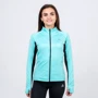 Спортивна толстовка Peak FW67034-BLU 40 блакитна на блискавки