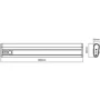 Светильник автономный LEDVANCE Linear LED Mobile USB 300, датчик движения, серебристый: Тип Ночники