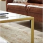 Журнальный столик Leobert Madison в стиле Loft золотистый (5903332071524)	: Тип журнальный