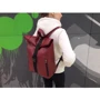 Женский рюкзак Sambag RollTop One бордовый (24208005): Фактура Матовая, Гладкая