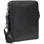 Мужская сумка планшет Ricco Grande черная (K19580-black): Фактура Гладкая, Матовая