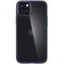 Чехол для iPhone Spigen Crystal Hybrid Navy Blue (ACS06460) for iPhone 15 Plus: Материалы поликарбонат и полиуретан