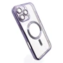 Чехол для iPhone BeCover Chrome Case with MagSafe Purple for iPhone 16 Pro Max (712089): Цвет фиолетовый