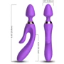 Вибромассажер BOSS of TOYS Boss Series - Magic Wand USB Purple 9 Function (BS5200027-1)