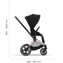 Шасси Cybex Priam 4.0 + каркас LS RBA Chrome Brown фото 2