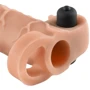 Удлиняющая насадка на пенис с вибрацией Fx Vibr Real Feel 2