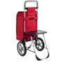 Сумка-візок Aurora Relax 65 Red / Grey: Матеріал 100% Polyester 600D
