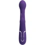 Вибратор с ротацией и толчками LYBAILE Pretty Love Dejon Dark Purple (BW-500014-2)