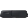 Зарядний пристрій Samsung Wireless Charger Duo (with TA) Black for Smartphones and Galaxy Watch (EP-P4300TBRGRU): Кабель в комплекті Відсутнє