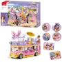 Конструктор Sluban Girls Dream Двоповерховий автобус 412 деталей (M38-B1165)