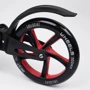 Самокат двоколісний Best Scooter з PU колесами і 2 амортизаторами Black / Red (100072): Максимальне допустиме навантаження, кг 100