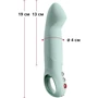 Пульсатор для точки G Fun Factory STRONIC G FORTE sage green, 8 режимов, супермощный