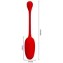 Виброяйцо LYBAILE Pretty Love Knucker Red