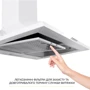 Вытяжка Weilor  WK 65 WH: Тип воздухоочистителя Рециркуляция, Отвод