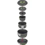 Набір посуду Bo-Camp Explorer 4 Pieces 19 Hard Anodized Grey/Green (2200241) фото 2